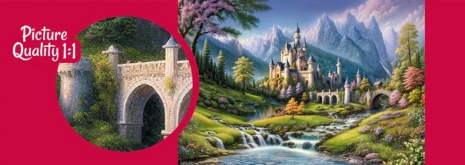 Puzzle Pohádkový hrad 500 dílků Cherry Pazzi
