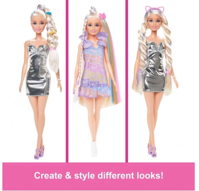 Barbie zábavné vlasy