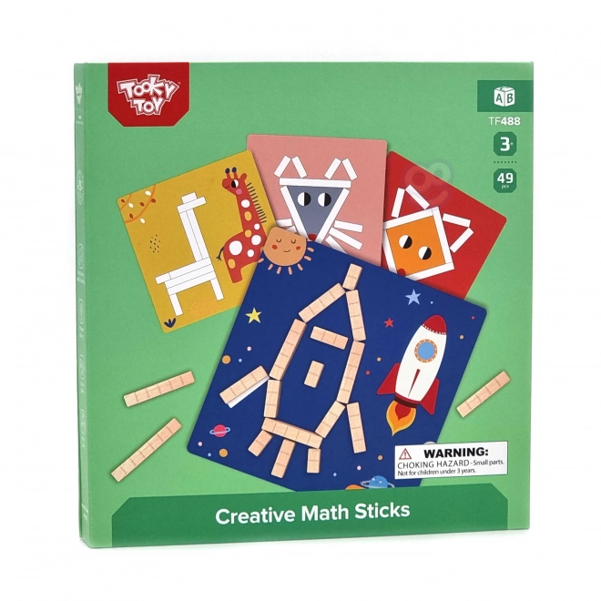 Magnetická logická skládanka Tooky Toy