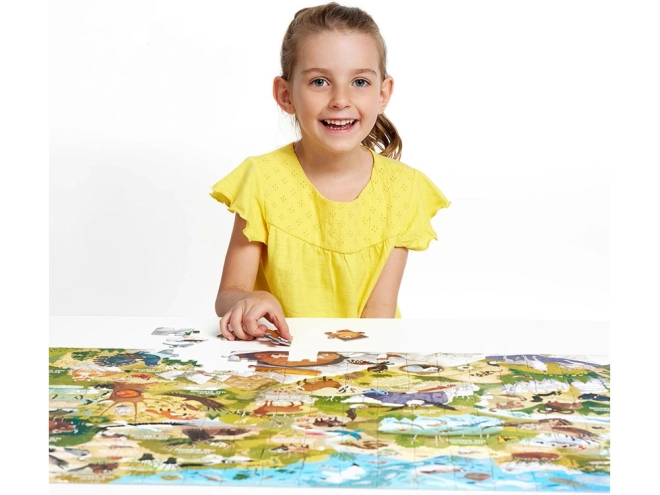 CzuCzu Dziké puzzle národních parků