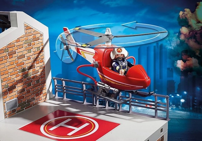 Velká hasičská stanice City Action