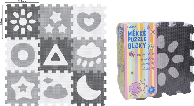 Měkké bloky s motivem počasí