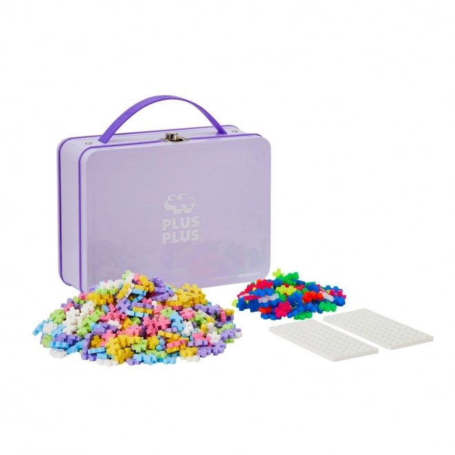 Klocki Plus-Plus mini pastel kufřík 600 ks