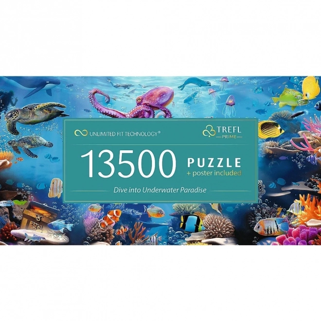 TREFL Puzzle UFT Ponoření do podmořského ráje 13500 dílků