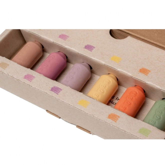 Přírodní voskové pastelky Junior Pastelka 6 ks