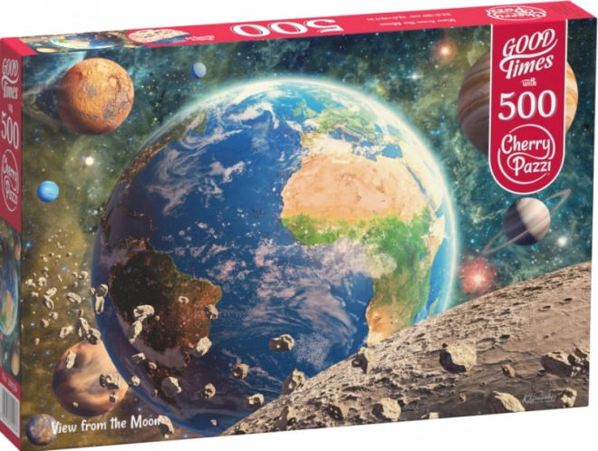 Puzzle Výhled z Měsíce 500 dílků