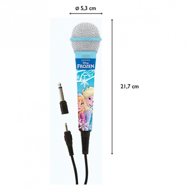 Mikrofon s vysokou citlivostí Disney Frozen, kabel 2,5 m
