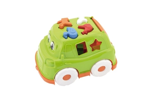 Barevné plastové auto vkládačka pro děti