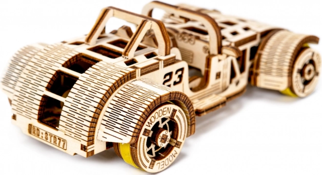 Dřevěné 3D puzzle roadster