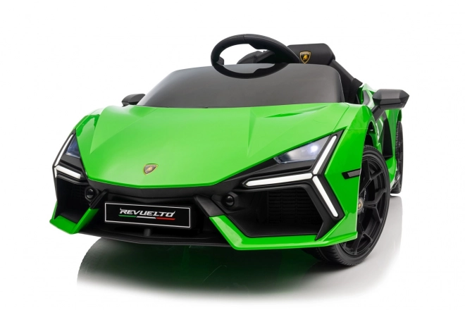 Elektrické autíčko Lamborghini Revuelto zelené