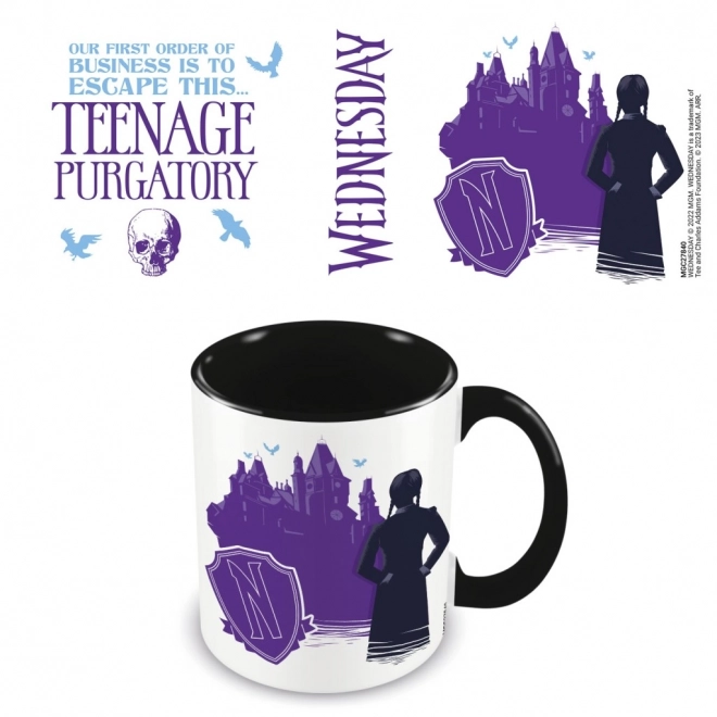 Hrnek Wednesday Teenage Purgatory 315 ml
