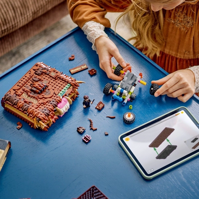 Kniha příšer s kostičkami LEGO Harry Potter