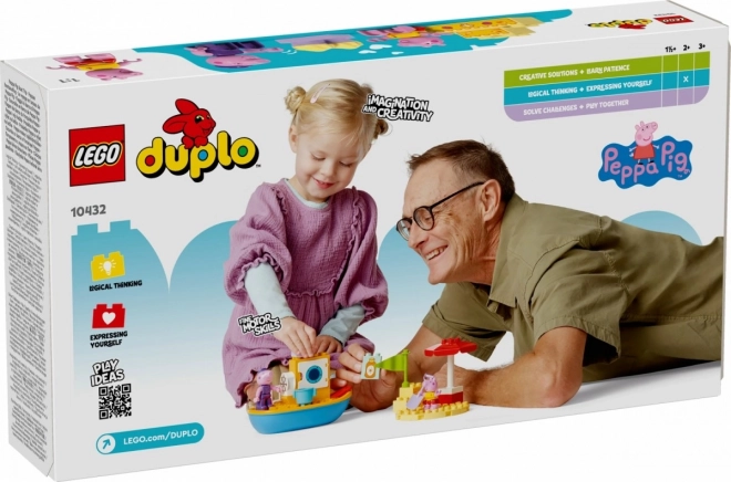 LEGO DUPLO Peppa Pig Výlet lodí