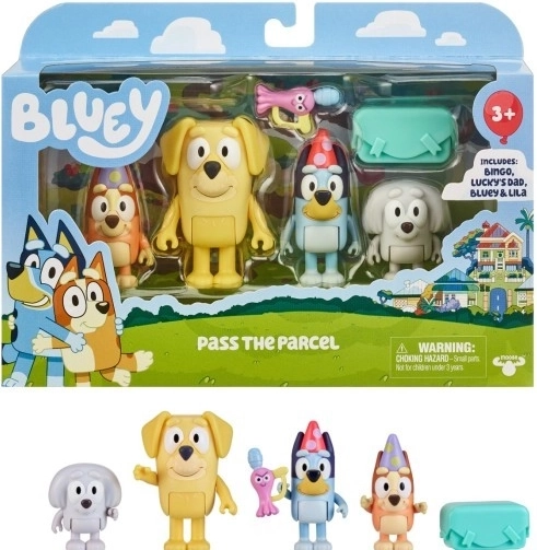 Sada figurek Bluey 4-pack