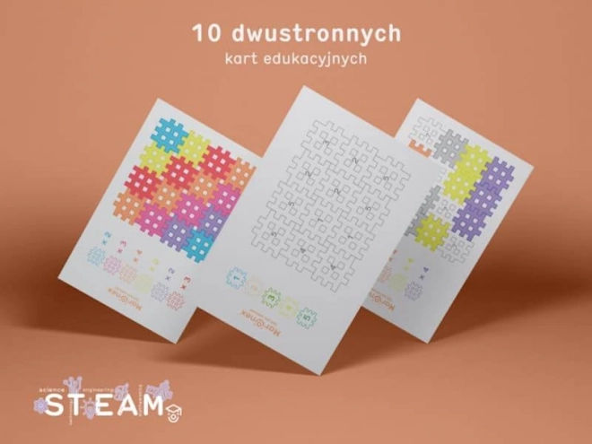 Stavebnice Marioinex Mini Waffle Pastel 300 kusů