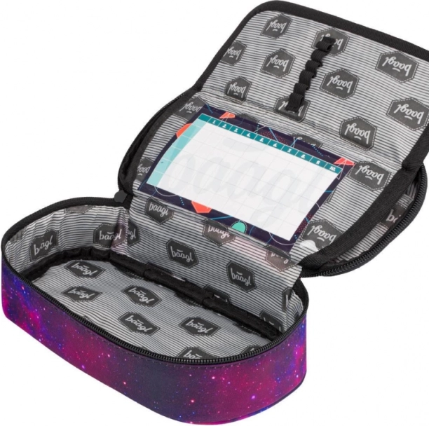Školní set Baagl Galaxy: batoh, penál, sáček
