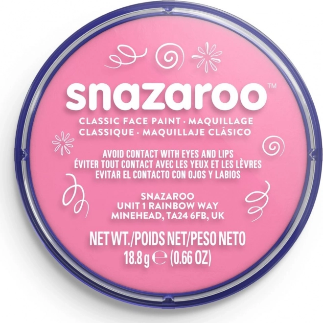 Snazaroo barva na obličej světle růžová 18ml