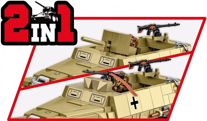 Kostičky Half-Truck Sd.Kfz.251 - Stavebnice COBI