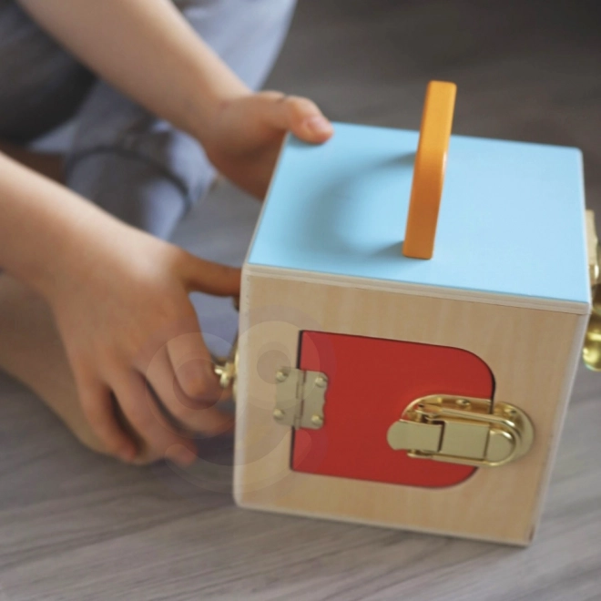 Edukační krabice Montessori Tooky Toy 6v1 od 3 let