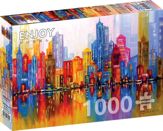 Puzzle Duhové město 1000 dílků
