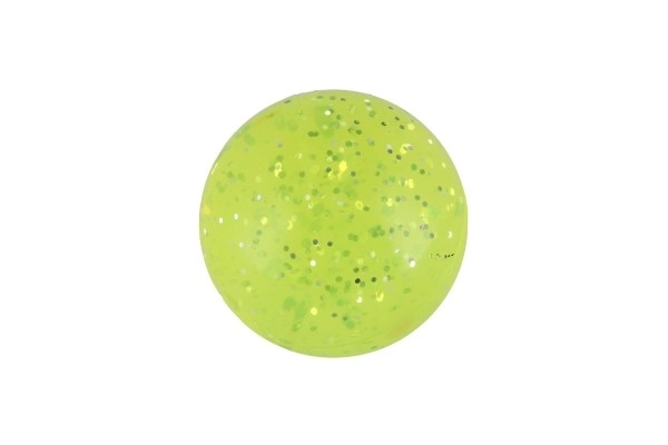 Míček/hopík se třpytkami 6 cm