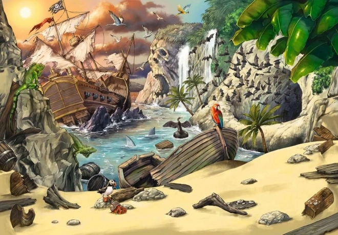 Exit KIDS Puzzle: Piráti 368 dílků