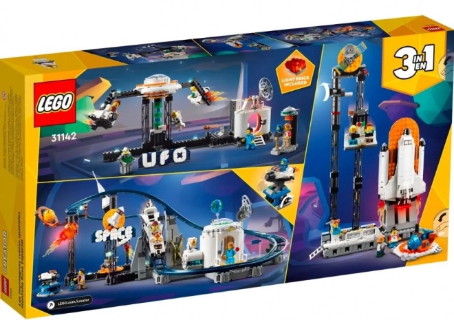 LEGO® Creator 3 v 1 31142 Vesmírná horská dráha