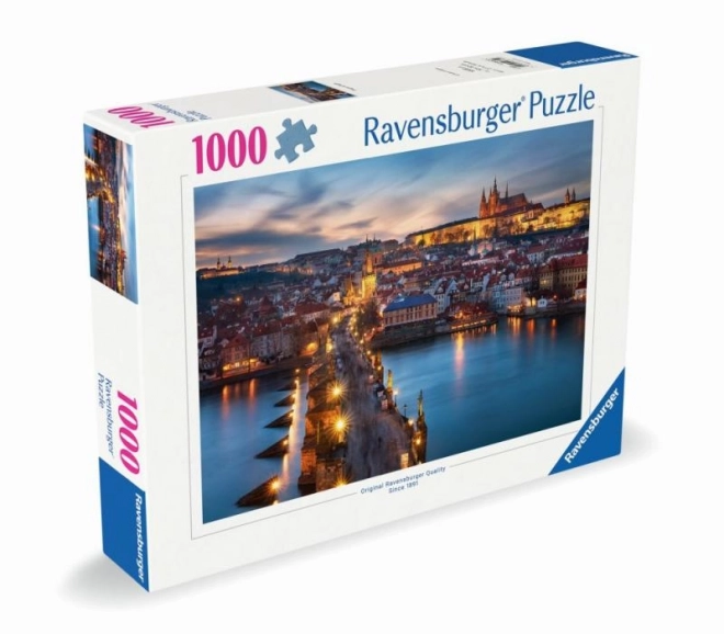 Puzzle Praha v noci 1000 dílků od Ravensburger