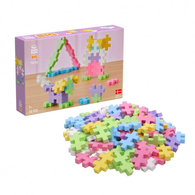 Kreativní stavebnice Plus-Plus BIG Pastel pro děti