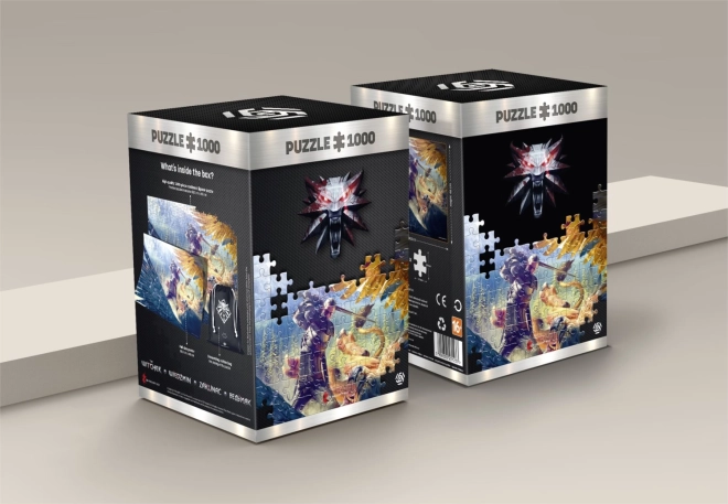 Zaklínač puzzle Griffinův souboj 1000 dílků