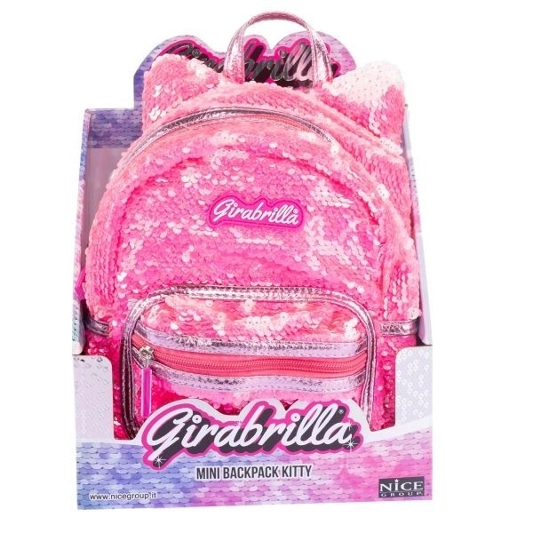 Batoh Girabrilla Cat pink