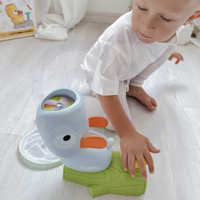 Woopie hra Zručnosti Zláp Frisbee Vyrážecí disk