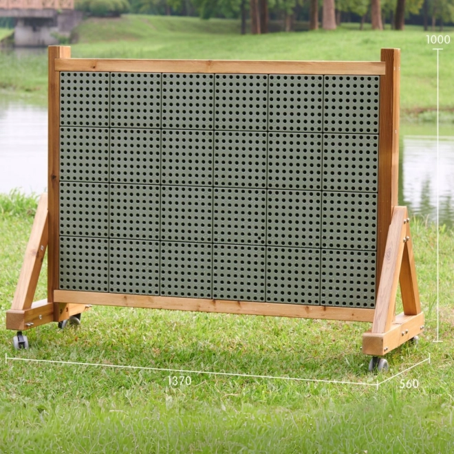 Masterkidz Dřevěná tabule XXL Vědecká Kreativní STEM Stěna Venkovní