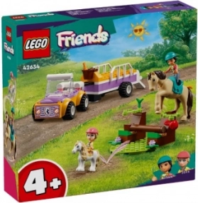 LEGO FRIENDS přívěs pro koně a poníka