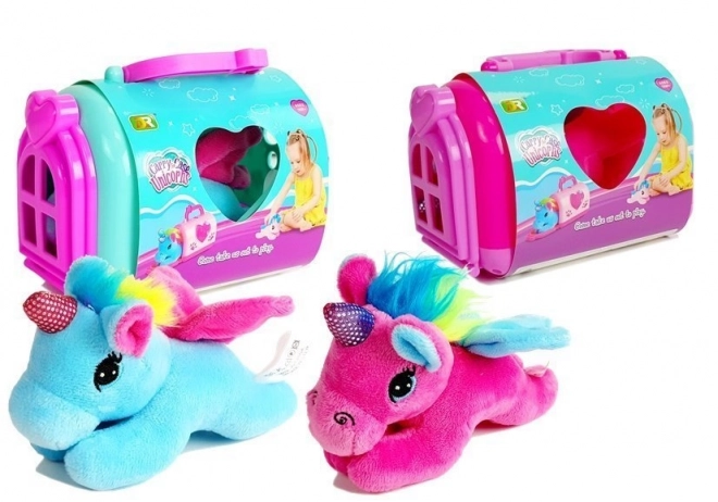 Jednorožec Pony Transporter Mascot v kufříku na přenášení