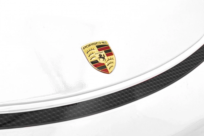Dětský elektrický vůz Porsche 718 lakovaný – Bílý