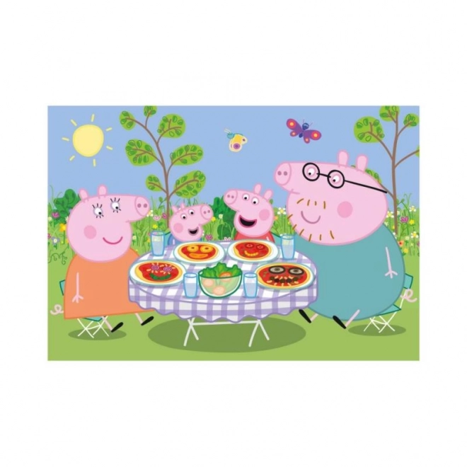 Peppa Pig: Na dovolené puzzle