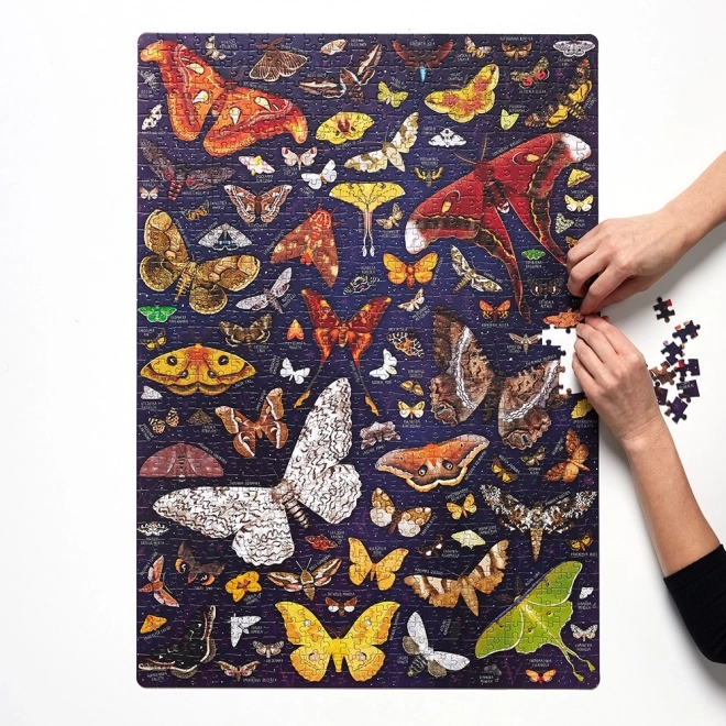 Puzzle 1000 prvků Puzzlove Moths