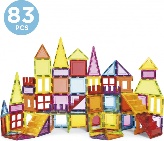 EDUCA Magnetická stavebnice Magnetics 83 díků