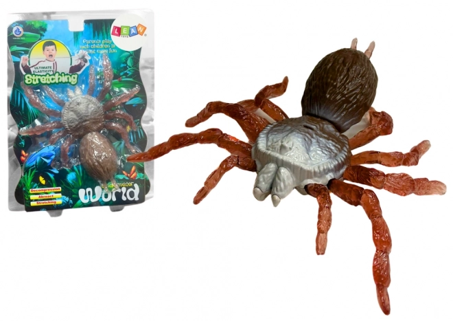 Pavouk Stretch Figurka Stretch Toy Brown