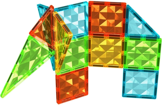 Třpytivý, průsvitný design