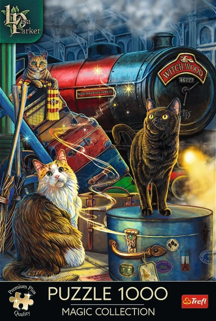 Puzzle TREFL Čarodějný expres 1000 dílků