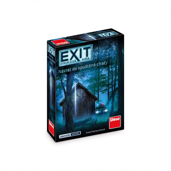 Dino EXIT úniková hra Návrat do opuštěné chaty