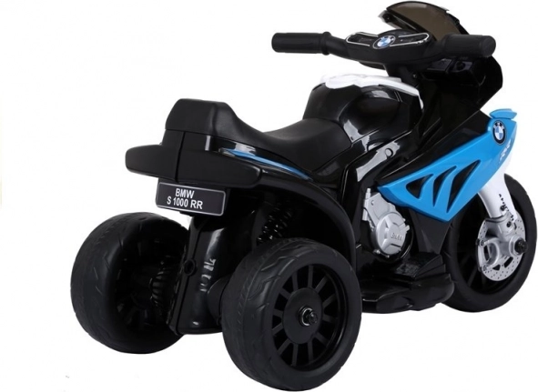 Motor na akumulátor BMW S1000RR tříkolový modrý