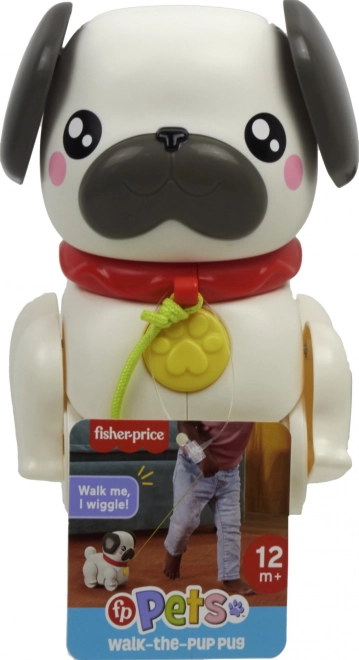 Fisher Price Chodící mopslík HTW94