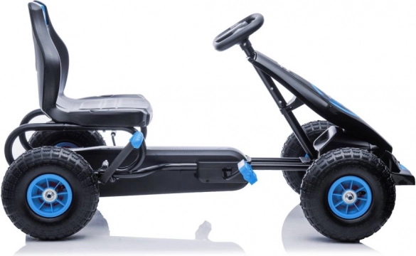 Dětský šlapací motokára modrá