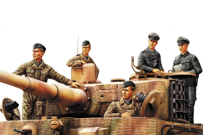 Plastikový model německého tanku (Normandie 1944)
