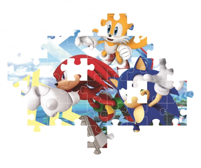 CLEMENTONI Puzzle Sonic 104 dílků