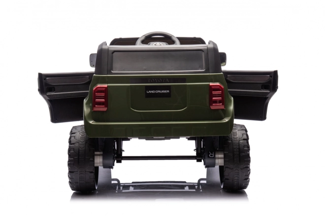 Elektrický vůz Toyota Land Cruiser Prado zelený