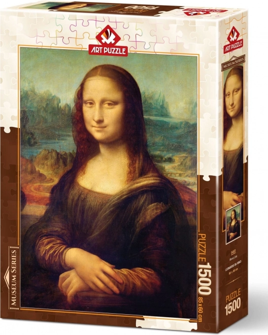 ART PUZZLE Puzzle Museum Series: Mona Lisa 1500 dílků